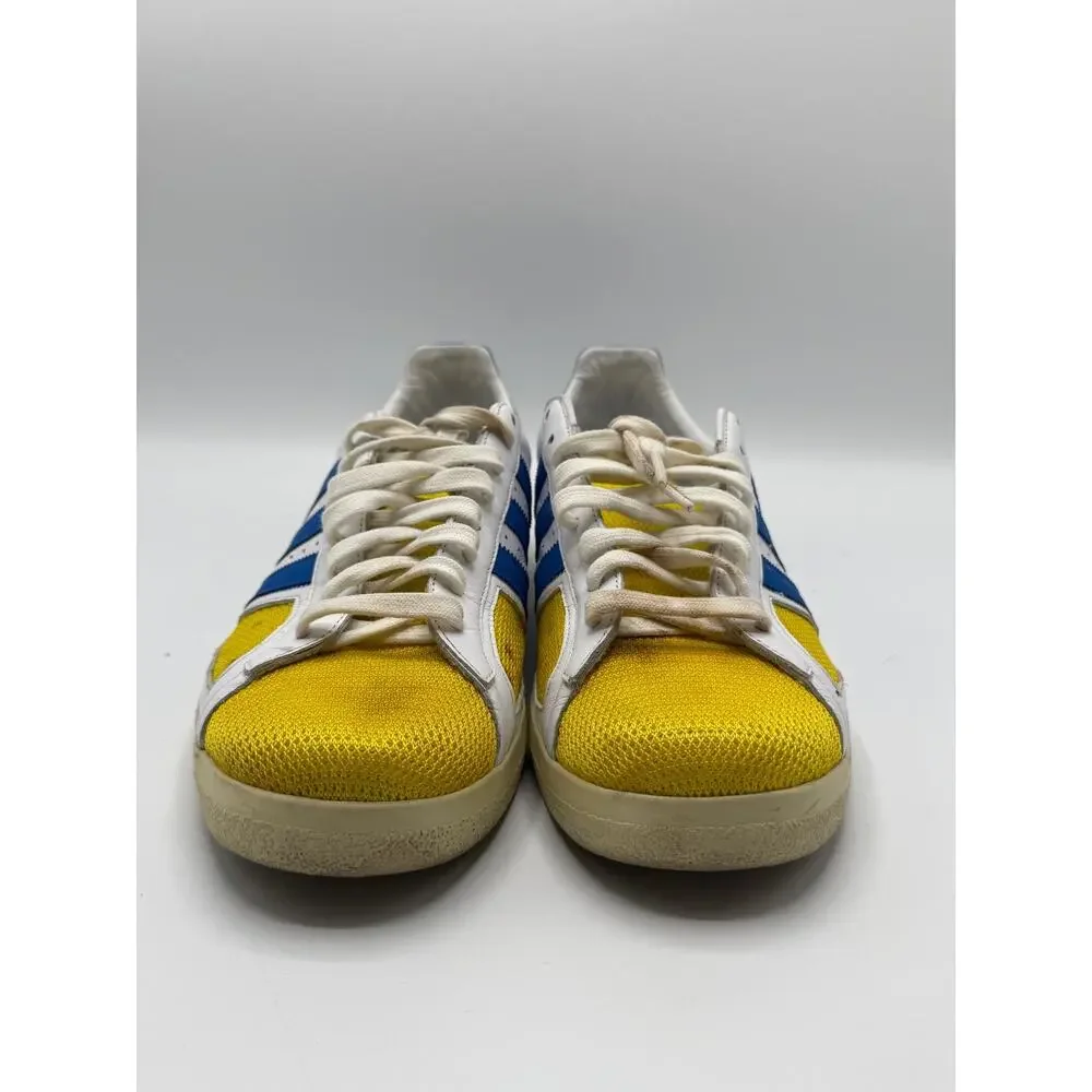 Adidas 011707 Spezial White Blue Yellow Mens Size 12 Pre-Owned No Box